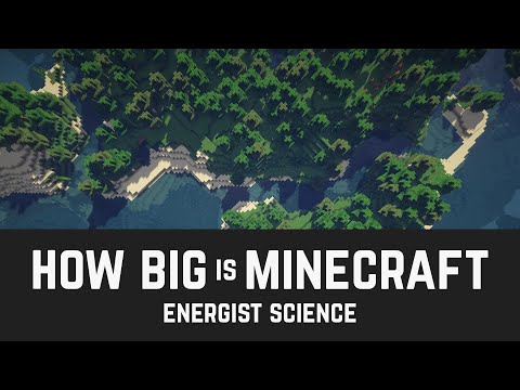 SpacePak - HOW BIG IS MINECRAFT - Minecraft Science