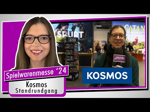 Neuheiten – KOSMOS – Spielwarenmesse 2024 in Nürnberg (Spiel doch mal!) Standrundgang