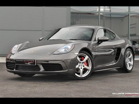 Porsche Sold, 2017 model year 718 Cayman S manual