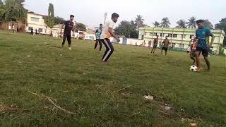 Unforgettable Action in the Village Field Where Football is Being Played!