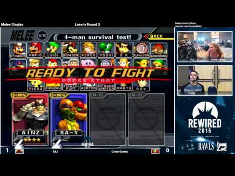 Rewired WR3: WUT | Taj (C. Falcon) vs. AppleSmaush (Samus/Sheik)
