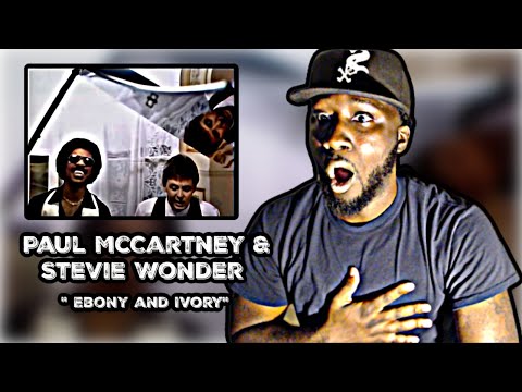 IM SPEECHLESS!! FIRST TIME HEARING! Paul McCartney & Stevie Wonder - Ebony and Ivory | REACTION