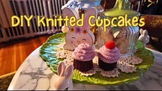 DIY Knitted Cupcake | So Cute You’ll Want to Make One