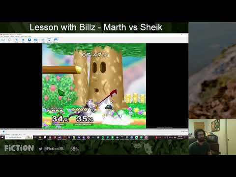 Fiction Melee Lesson ft. Billz - Marth vs Sheik