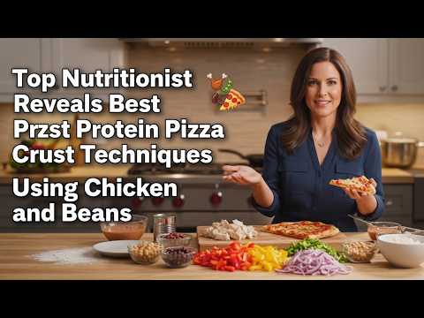 Top Nutritionist Reveals Best Protein Pizza Crust Techniques Using Chicken and Beans
