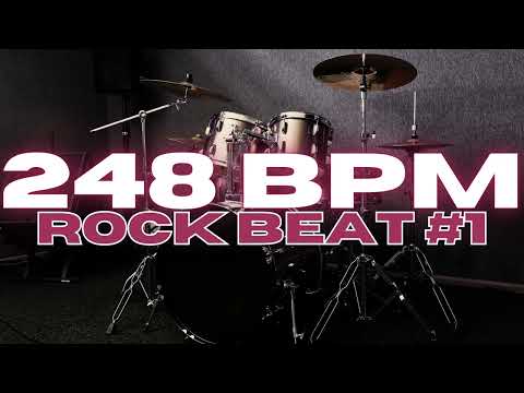 248 BPM - Rock Drum Beat - Loop 1