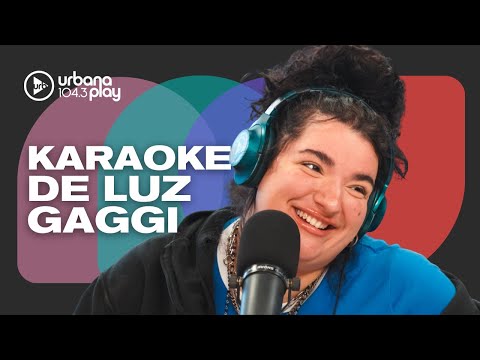 Luz Gaggi y un karaoke único en Perros de la Calle