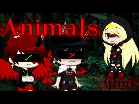 Animals [] Gl +Gc mv{} Gacha life + Gacha Club music video