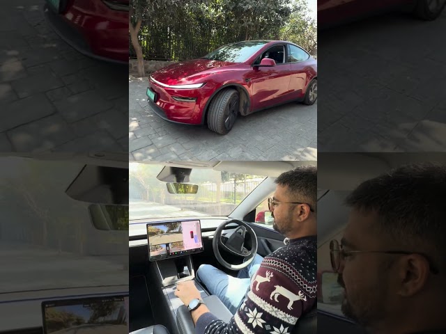 Tesla Model Y Auto Park Assist Feature Tested ✌️