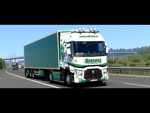 ETS2 v1.40 | Renault T DTi 11 (FIXED engine sound v2.5a by Kriechbaum) - 2K gameplay