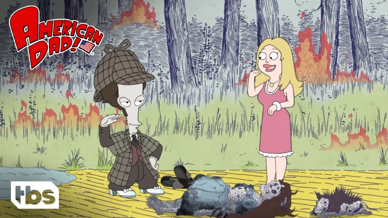 Roger And Francine Transport Into Library Books (Clip) | American Dad