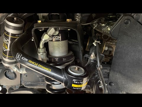 HOW TO GREASE ICON SUSPENSION DELTA JOINT!! 3RD GEN TACOMA **QUICK & EASY**