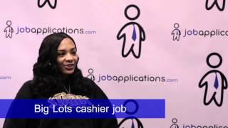 Big Lots Interview - Cashier