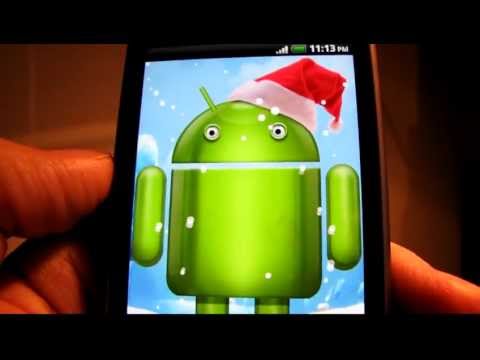 Winter Droid Live Wallpaper Video