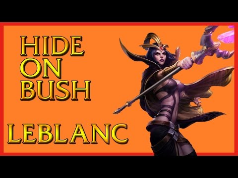 SKT T1 Faker (Hide on Bush) - LeBlanc Mid vs Yasuo - Korean Challenger Ranked League of Legends 2015