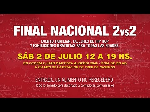 SE VIENE LA FINAL NACIONAL DE ACDPZoo 2vs2