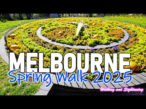 Thumbnail for Melbourne Australia Spring Walking & Sightseeing Tour 2025 | Queen Victoria Gardens & Arts Precinct