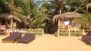 preview picture of video 'Walkthrough of Agonda Kura Kura Beach Huts'