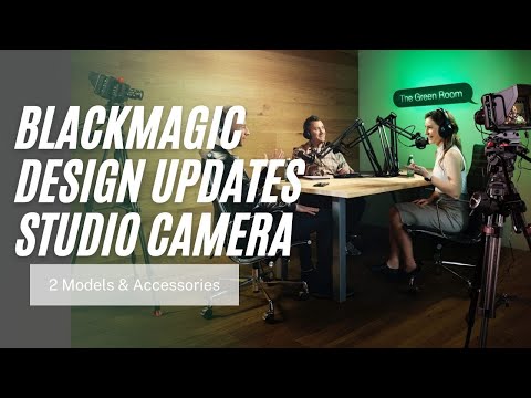 Blackmagic Design Studios Camera Update 2021