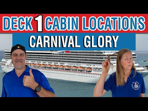 Thumbnail for Carnival Glory Cabin Deck 1 | Tall Man's Cruise Adventures