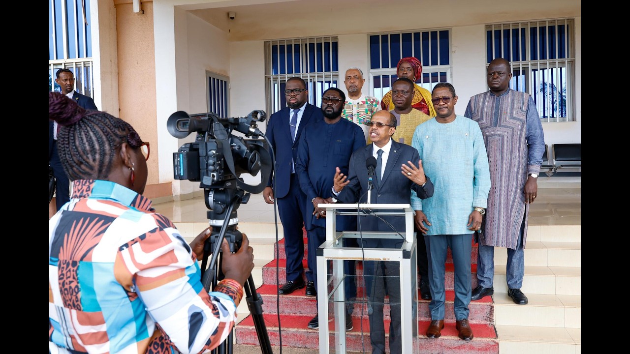 Press Briefing AUC Chairperson following meeting with Prime Minister of the Republic of Burkina Faso