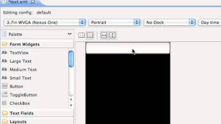 Android Application Development Tutorial - 22 - XML Introducting the EditText