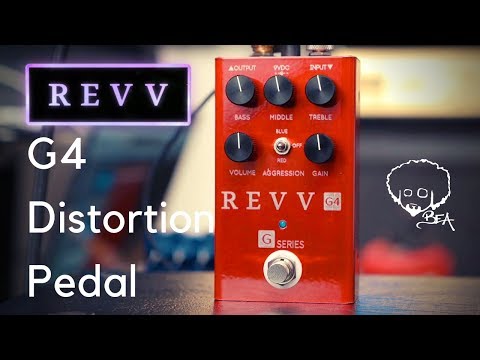 REVV G4 Distortion Pedal | THICK & JUICY GAIN TONES!!!