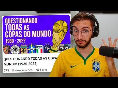 QUESTIONANDO TODAS AS COPAS DO MUNDO! (1930-2022)