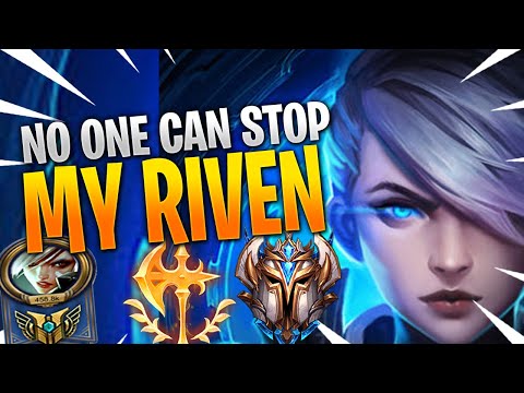 MODX RIVEN MAKES DUO CHALLENGER SMURFS LOSE THEIR PERFECT WIN RATE | NO ONE CAN STOP MY RIVEN
