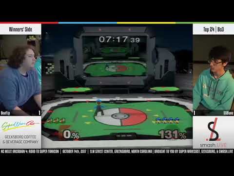 NC Melee Arcadian 4 Top 24 WQ - Beeftip (Falco) vs. SSBane (Luigi)