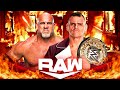 Goldberg Vs Gunther WWE Raw Netflix WWE World Heavyweight Championship FULL MATCH