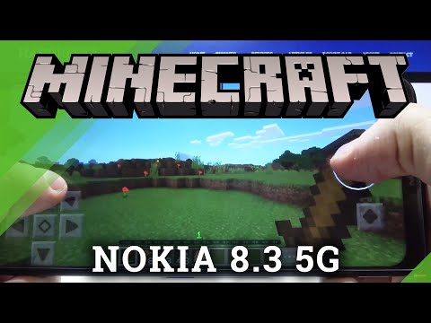 Minecraft Short Gameplay on NOKIA 8.3 5G – Efficiency Test | Gaming Performance