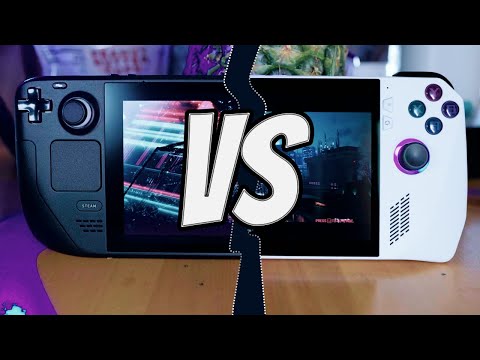 Steam Deck vs ROG Ally: Which one is the REAL Gaming Champion? 🚀