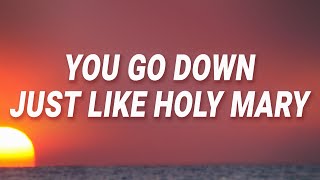 Cover art for mary on a cross