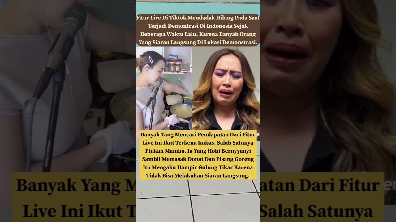 Imbas Live TikTok Hilang, Pinkan Mambo Sedih Usahanya Hampir Gulung Tikar.