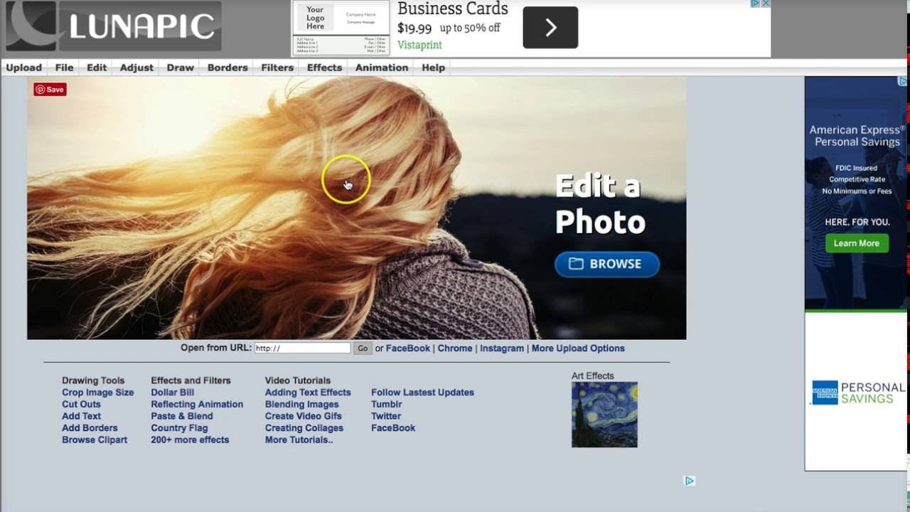 LunaPic, Free Online Photo Editor