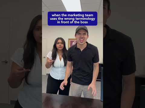 When Marketing Says The Wrong Water Term In Front Of The Boss | Crystal Quest Education video