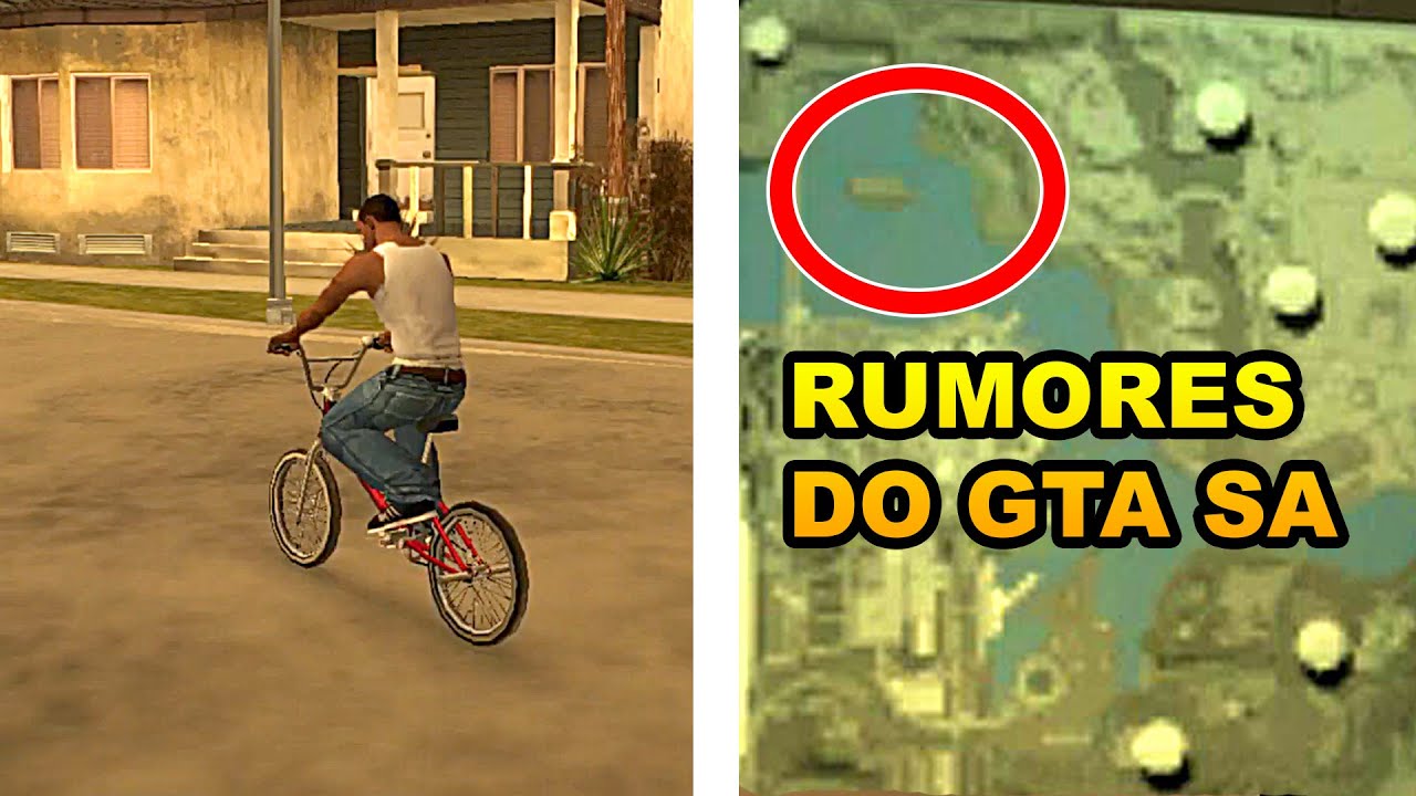 OS RUMORES ABSURDOS DO GTA SAN ANDREAS (Antes do lançamento)