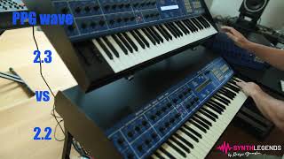 Video thumbnail for PPG wave 2.2 vs 2.3 are there any differences? by synthlegends