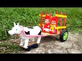 How To Make Bullock Cart At Home Bullock Cart With Cardboard Diy Bullock Cart