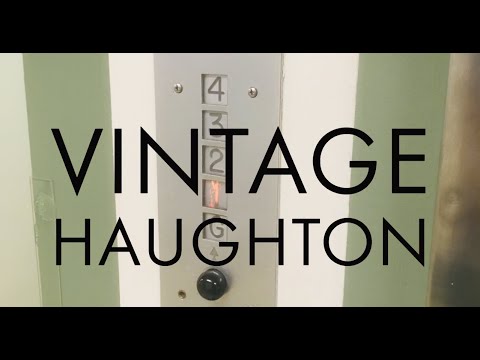 Vintage Haughton traction elevator - 3500 5th Ave. - Pittsburgh, PA