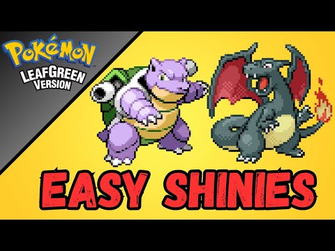 EASIEST and FASTEST Shiny Pokemon in FireRed and LeafGreen