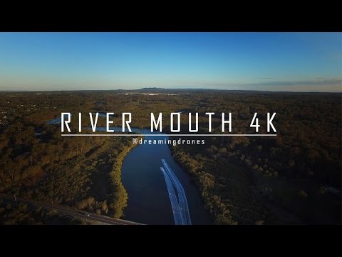 River Mouth 4K | Phantom 3 Pro Drone