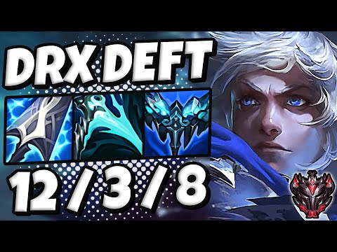Deft Ezreal vs Tristana [ ADC ] Patch 12.4 Ranked Korea ✅