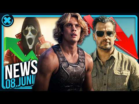 He-Man geht unter! Scary Movie trumpft auf! Henry Cavill floppt weiter! Warner Deal | Film News