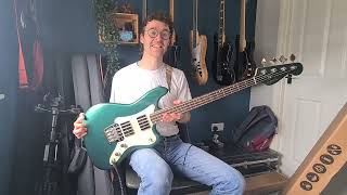 Video thumbnail for Squier Paranormal Rascal Bass Unboxing, Sound Test & First Impressions by Jonny Dibble