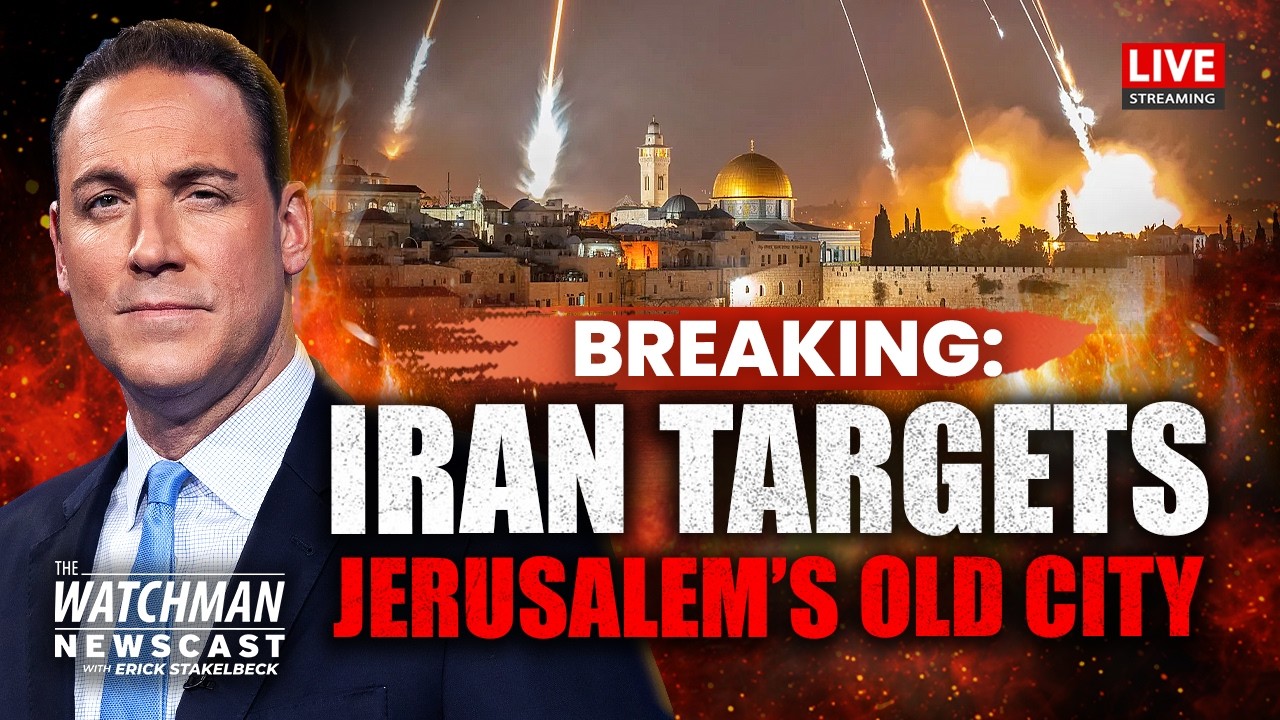 Iran TARGETS Israel Holy Sites, UNVEILS New Missiles to Attack U.S. Base | Watchman Newscast LIVE