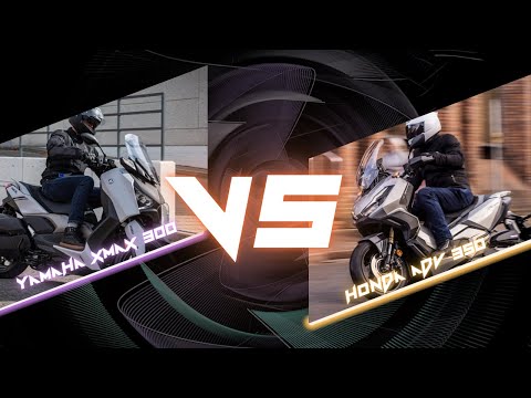 YAMAHA XMAX 300 vs HONDA ADV 350 | Side By Side Comparison | King Eley TV
