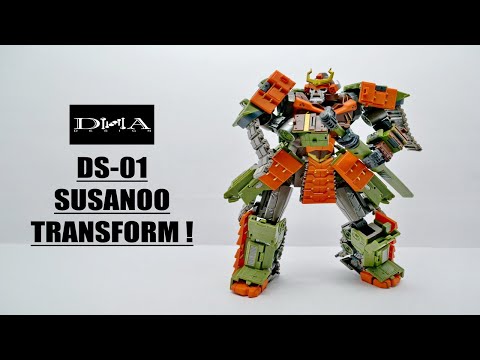 DNA DS-01 Susanoo Transformers G1 Bludgeon [TRANSFORM]! | AJIMTOYS