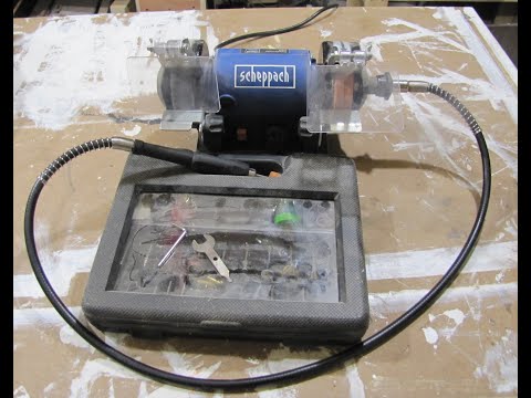 Scheppach HG34 mini Bench grinder